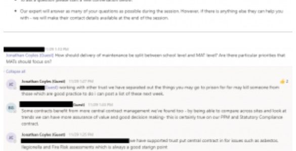 TTN Members Take Part in Pilot Session of New ‘Ask an Expert’ Forum Ask an expert session